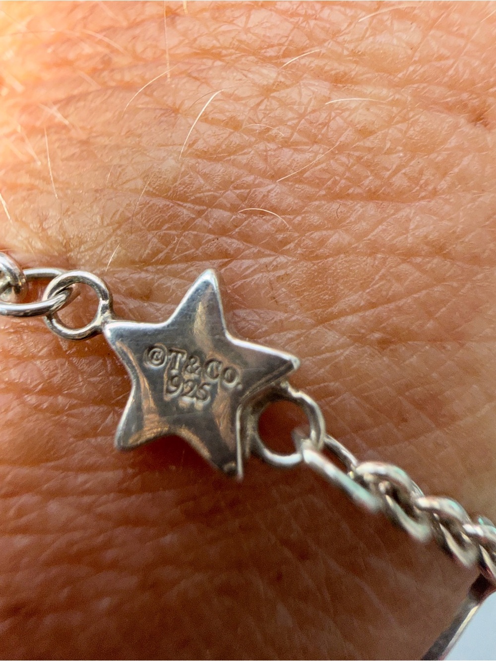 Tiffany & Co. Silver Star Motif Toggle Bracelet - Picture 7 of 7